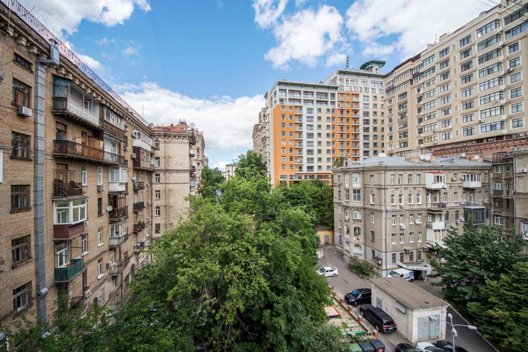 Apartments Near Parus Business Centre Киев Экстерьер фото